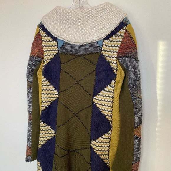 ANTHROPOLOGY Charlie and Robin gorgeous knit coat - Picture 2 of 11